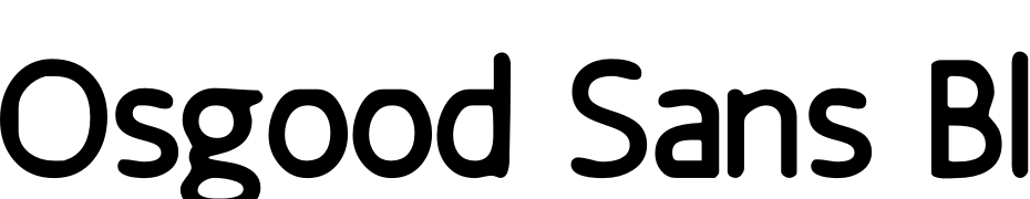 Osgood Sans Blur Medium Font Download Free
